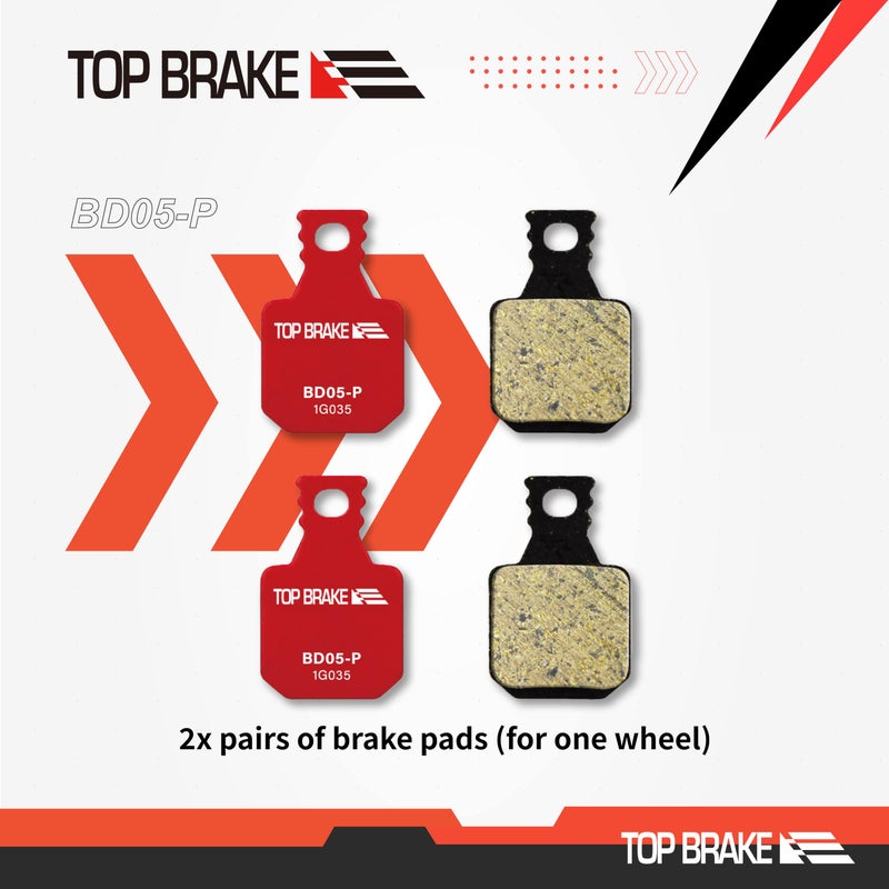 Top Brake أقراص فرامل دراجة TOP BRAKE لفرامل MAGURA MT5/ MT7/ MT5E/MT7 PRO/MT Trail الأمامية - Image 3